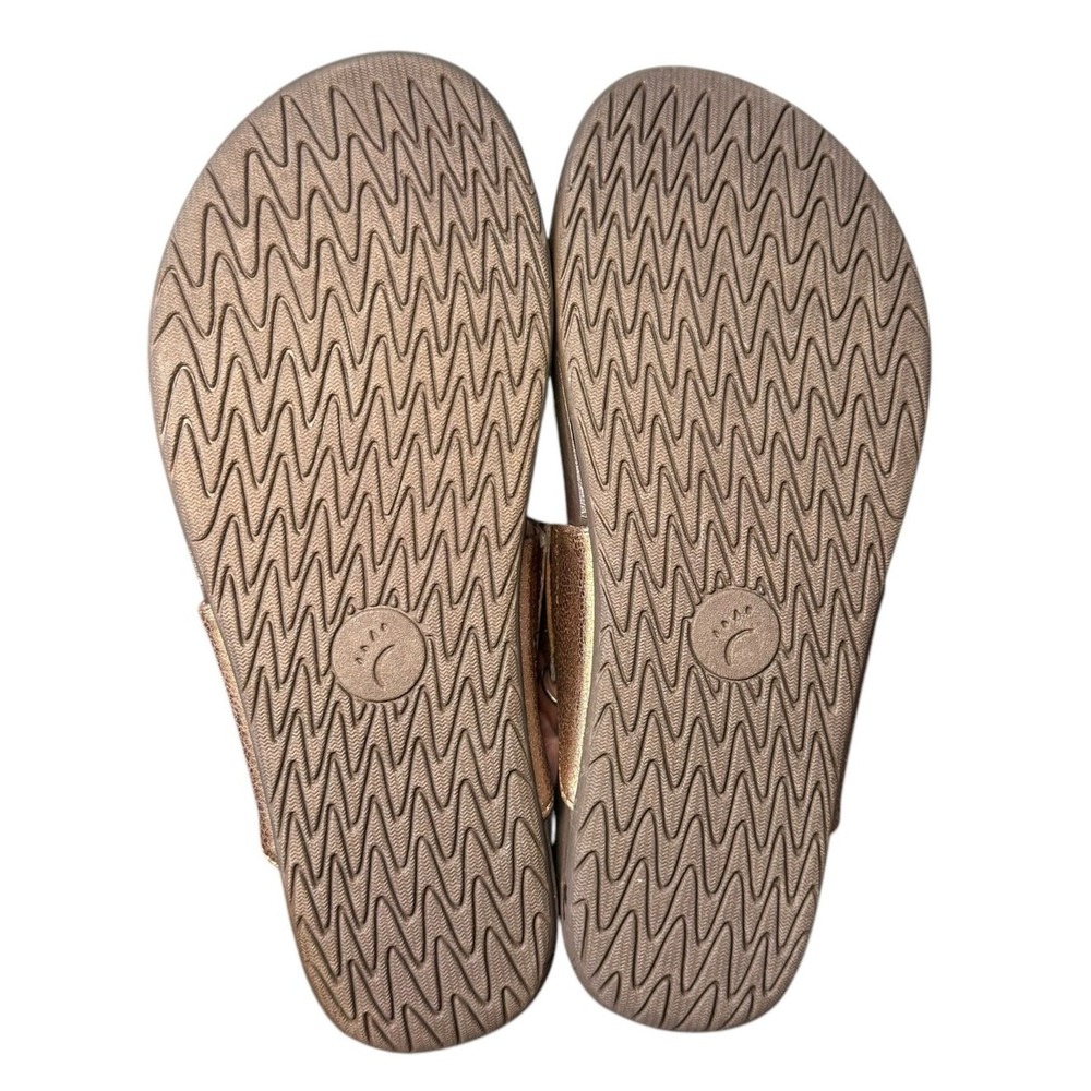 BareTraps Garnett Sandals Women 10 Bronze Walking Comfort Cushion Slip On Shoes - Picture 11 of 13